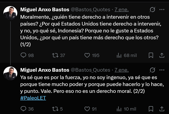 La extracción de Maduro y el orden internacional