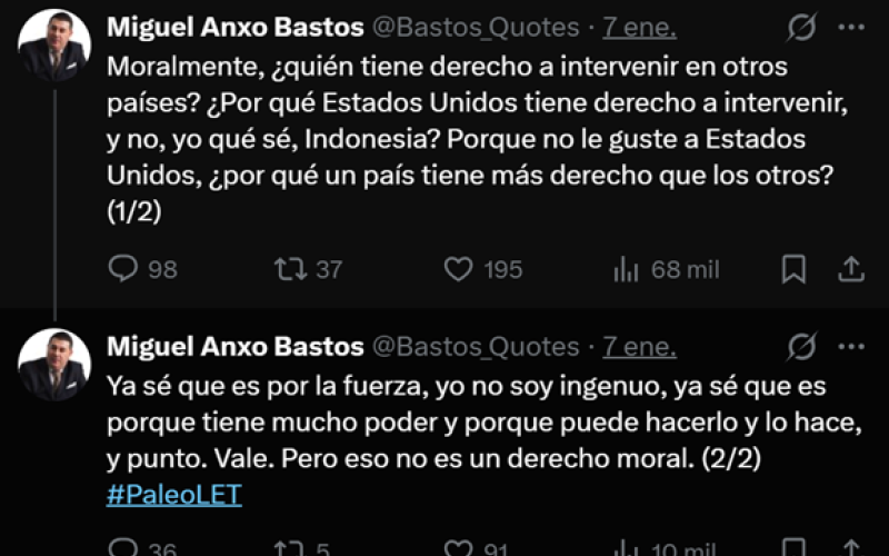 La extracción de Maduro y el orden internacional