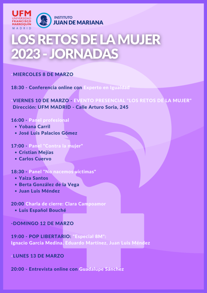 Los Retos De La Mujer 2023 Instituto Juan De Mariana