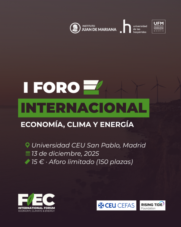 Entradas para el I Foro Internacional Economía, Clima y Energía